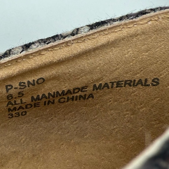 Steve Madden Snakeskin Pumps Cap Toe Pointy Stiletto Heels 6.5 - Picture 8 of 16